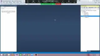 1-How to Create and open Project in Visual Studio