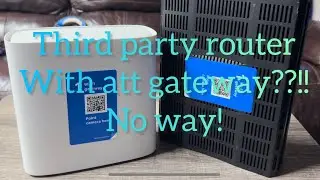 How to AT&T Bgw320 gateway WiFi router with third party router?  Yes you can!