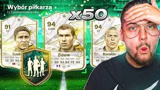 TRZY IKONY W JEDNYM PICKU!!! 50x PLAYER PICK KAMPANII!!! 😱EA FC 24 Ultimate Team