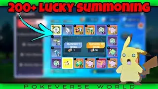 200+ LUCKY SUMMON in Monster gym Championship | Pokeverse World #pokeverse