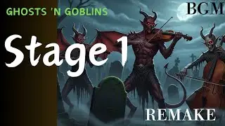 魔界村 平地 Ghosts 'n Goblins Stage1 Remake