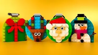 Exclusive CHRISTMAS ORNAMENT SELECTION Build | LEGO Christmas