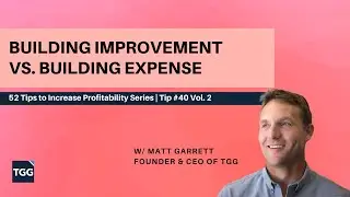 Building Improvement vs Building Expense