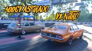 CARAVAN ASPIRADA DE 150 MIL REAIS vs. MAVERICK V8 150CV DE NITRO!!🚀🔥 OPALA TURBO VS CAMARO V8!!