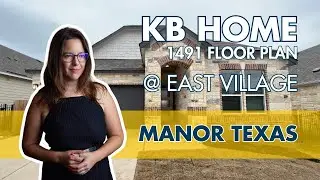 New Homes in MANOR - EAST VILLAGE - KB HOME 1491 FLOOR PLAN