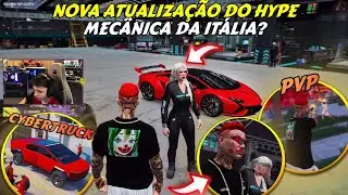 ATUALIZAÇÃO DO HYPE | MEC DA ITÁLIA? | NOVOS BLINDADOS E CONTRATADOS | MODO PVP - BKINHO RP CLIP'S