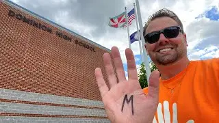 Mr. Peace visits Dominion High School in Sterling, VA
