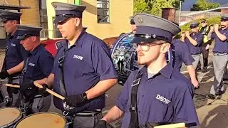 Dykehead Sons of William Flute Band at Bellshilll  24thAugust 2024