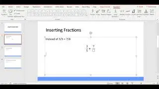 How to Use the Equation Editor in PowerPoint