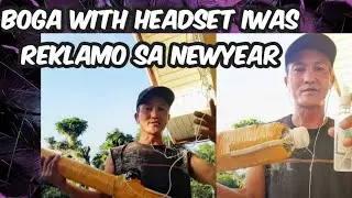 boga na walang ingay na imbento ng isang lalaki-nilagyan nya ng headset para sya lang makarinig