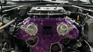 G35 Powder Coated Timing Cover + NEW PARTS!