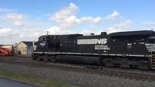 NS Dash 944CW 9342, ,Train 11J, Alburtis PA 102114