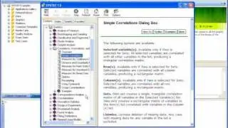 Systat Help Feature