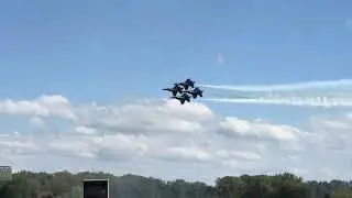 Blue Angels Air Show Columbus and F 16 demo team
