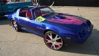 WhipAddict: T-Top Pontiac Firebird Trans Am on Amani Forged Vdara 26s, Custom Interior, Custom Paint