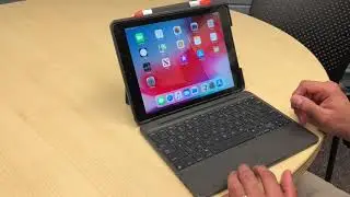 Logitech Slim Folio Keyboard Case for iPad Generation 6 Quick Start
