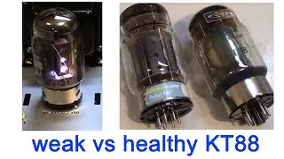 low emission KT88 vs healthy KT88 ; what will happen if weak tube is used for SE amplifiers