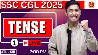Tense Class 01  Topic-wise Practice Series  The Complete English Grammar by Atul Sir