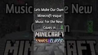 ORIGINAL CAVE MUSIC FOR NEW MINECRAFT CAVES 1.18 (Caves and Cliffs part 2) #Shorts