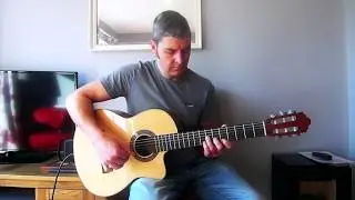 Guitar Demo: CRAFTER NYLON String Electro-Acoustic