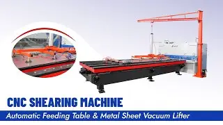 Shearing Machine with Front Feeding Table
