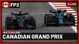 F1 Live - Canadian GP Free Practice 2 Watchalong | Live timings + Commentary