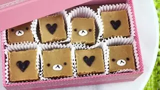 How to Make Rilakkuma Biscoff Fudge!