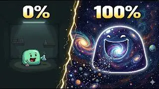 Alimente a Glonk hasta que consumio el 100% del UNIVERSO!