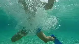 Snorkeling in Armier Bay Malta
