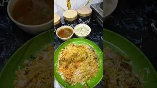 Special chicken dum biryani.
