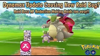 Dynamax Updates Causing New Pokemon Go Raid Bug? #pokemongo