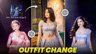 Ai Dream Lehnga Photo Editing Prompts | Trending ChatGPT Photo Editing - Aishwarya Rai Outfit Prompt