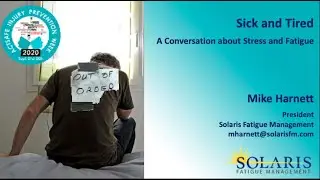 Sick and Tired - A conversation about stress and fatigue with Mike Harnett