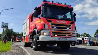 Abmarsch zweite Brandschutzbereitschaft des Kreises Stormarn aus dem Ahrtal