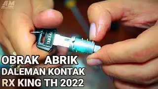 MEMBUAT 1 KUNCI 4 LOBANG RX KING DI TAHUN 2022 || PESANAN DARI BANGKA BELITUNG