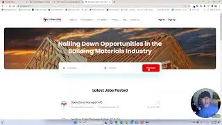 New niche job board for lumber & building materials industry