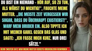 👉 Mein Bruder lachte, meine Mutter wurde KREIDEBLEICH – als ich endlich die Wahrheit sagte