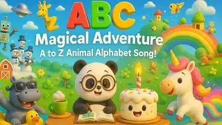 🎶 ABC Magical Adventure &ndash; A to Z Animal Alphabet Song! 🎶 || ABC Rhymes & Song | Kids Learning & Fun!