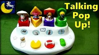 Baby Einstein Musical Animal Pop Up Pals Toy!