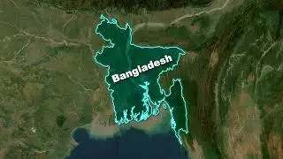 Bangladesh Free GeoLayer Map Animation