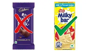 Cadbury Dairy milk Vs Milky bar 