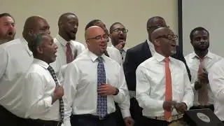 Sunday March 8 2020  Salems potluck benefitting the Helping Up Mission Baltimore music by mens Choir