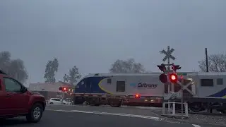Amtrak CDTX Capitol Corridor(s)547 west&536 east @ Third Street Railroad Crossing,West Sacramento CA