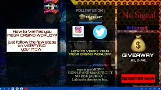 HOW TO VERIFIED YOUR MEGA CASINO WORLD ACCOUNT | TUTORIAL #shorts