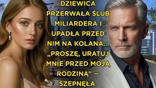 DZIEWICA przerwała ślub MILIONERA i uklękła przed nim... „Proszę, uratuj mnie przed moją rodziną”