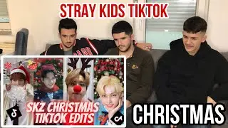 FNF REACTS to SKZ CHRISTMAS TIKTOK EDITS BC FELIX NEVER BAD 🎄🎅