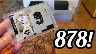 Beautiful /9 Game-Worn Brees Patch + Number Card Pickups! #878