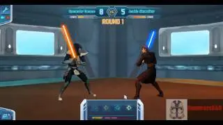 Star Wars Clone Wars Adventures lightsaber duel anakin skywalker
