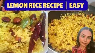 Lemon Rice Recipe | Quick and Easy | Healthy Indian Recipes | The Misfit Saga