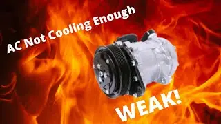 Diagnose a Failing AC Compressor - WEAK!